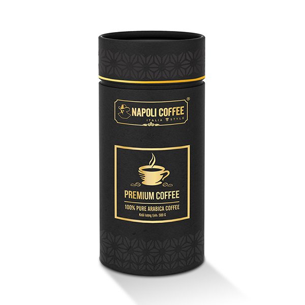 Cà Phê Arabica Cầu Đất Napoli Coffee Lon 500g - Cà Phê SẠCH Cao Cấp