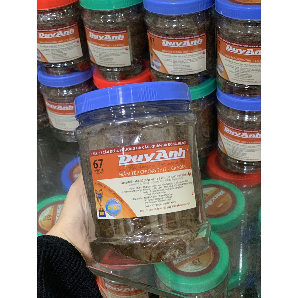 1 kg - Mắm tép chưng thịt Duy Anh đầu tiên chính gốc 67 Hàng Bè