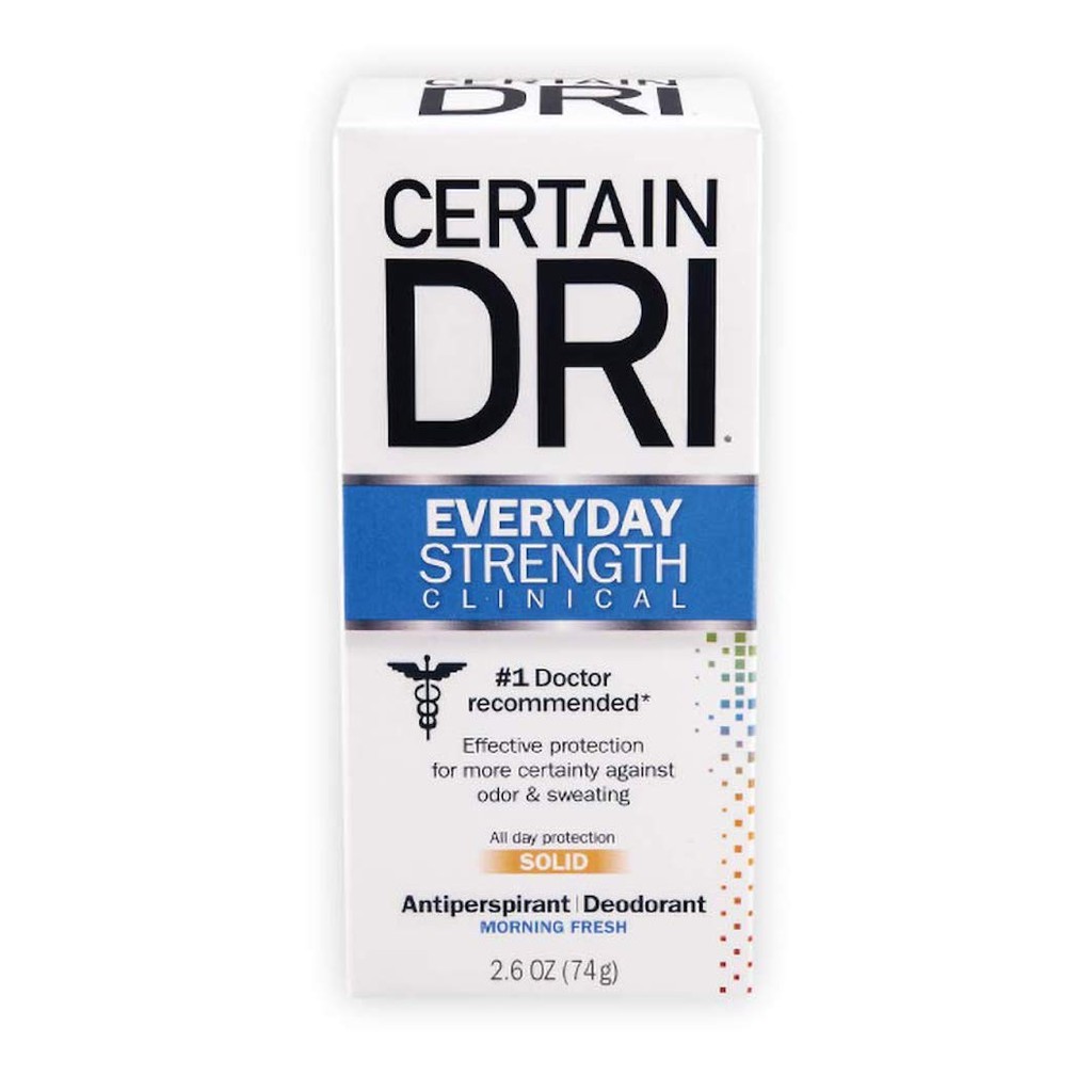 Lăn khử mùi unisex Certain Dri Everyday Strength Clinical Antiperspirant Deodorant 74g (Mỹ)