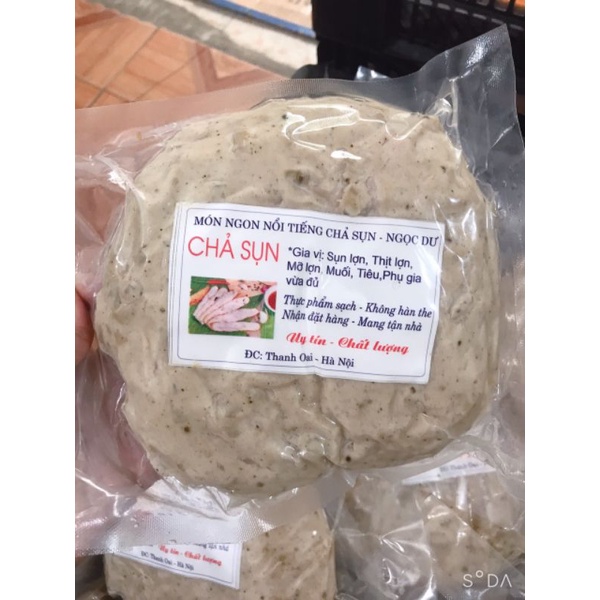 chả sụn Hà Thành gói hút chân không 500gr. NOWSHIP HÀ NỘI. Chả sụn chiên nướng đều ngon | BigBuy360 - bigbuy360.vn