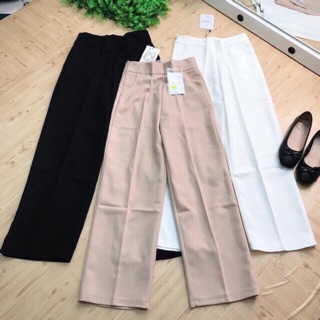 Quần culottes eo thon chất liệu tuyết mưa VITEX