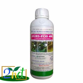 Thuốc đặc trị thối rễ, thối thân agri-fos chai 1 lít có nước