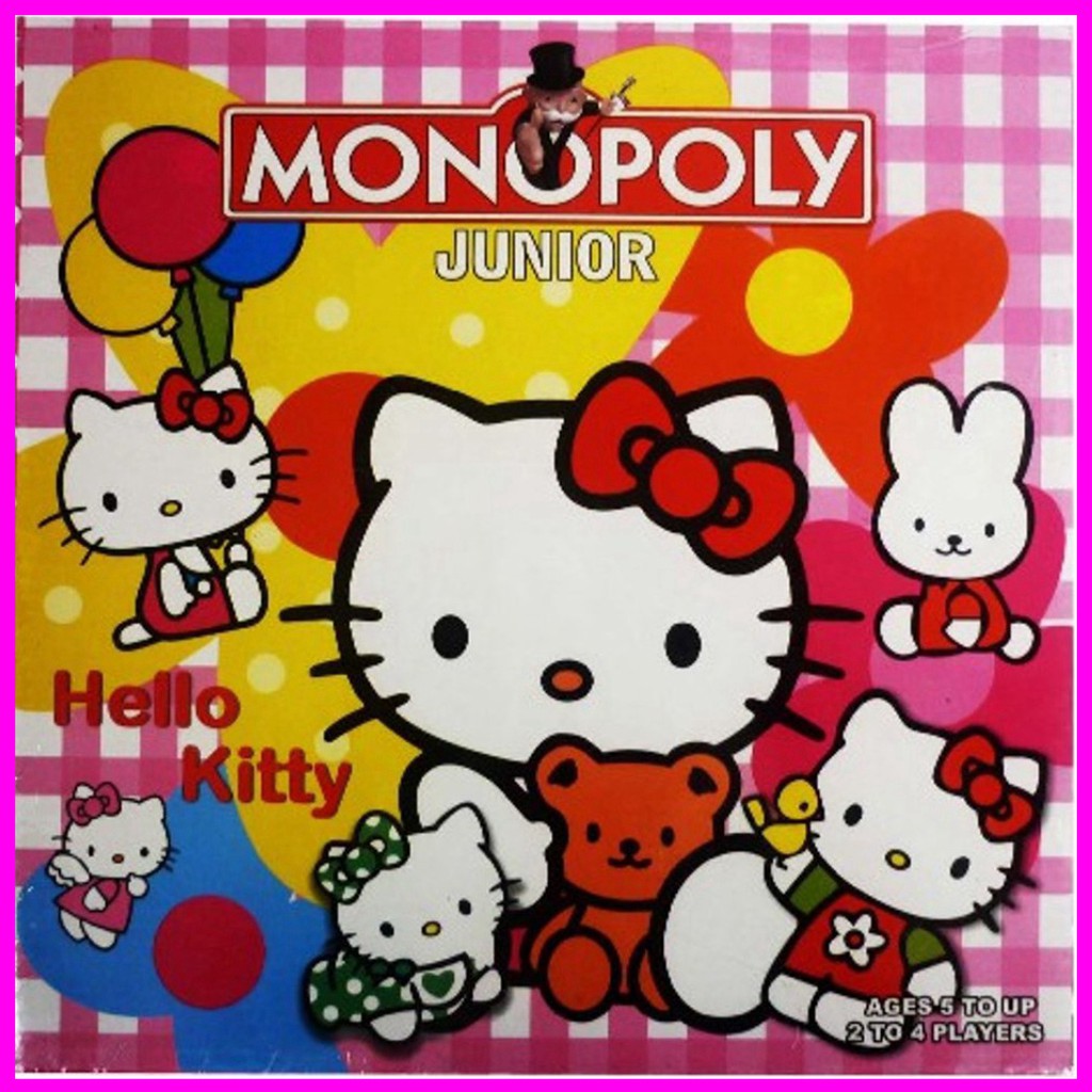 Cờ tỷ phú Monopoly Junior phiên bản Hello Kitty
