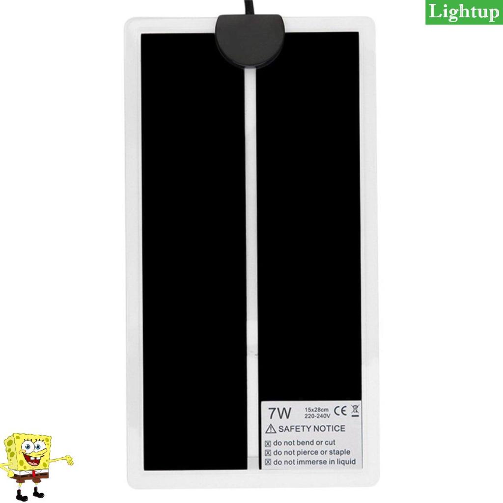7W EU 220V Nhiệt độ có thể điều chỉnh Máy sưởi cho bò sát Sưởi ấm Mat Pad sưởi ấm cho vật nuôi