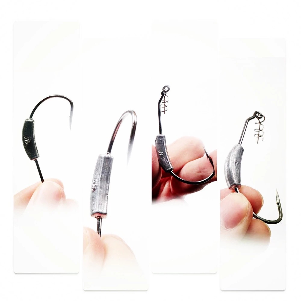 Móc câu cá chất liệu thép carbon đầu nhọn chất lượng cao