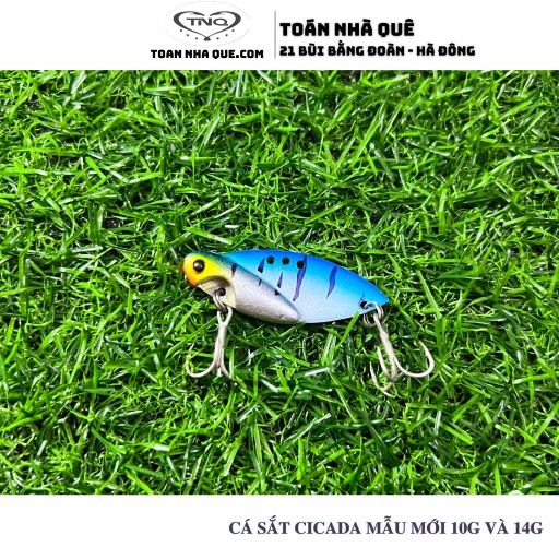 Mồi sắt Cicada MẪU MỚI 10G và 14G - TNQ LURES
