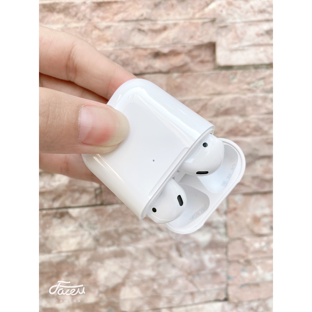 [AIRPODS 2] tai nghe bluetooth tws đôi tên định vi Phiên Bản airpod 2 cao cấp, Bass sâu, bản lề chống gập