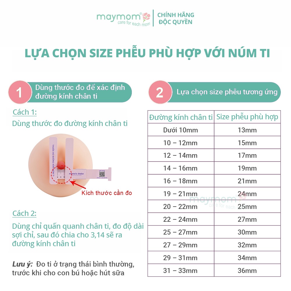 Phễu Máy hút sữa Maymom