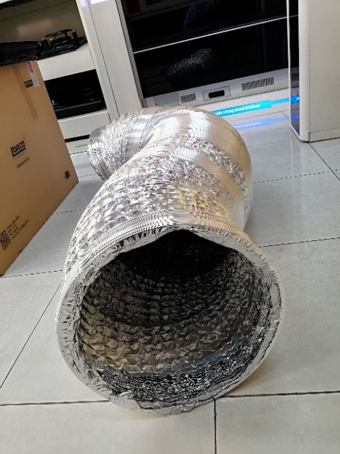 Ống bạc thông gió D250mm x 1m