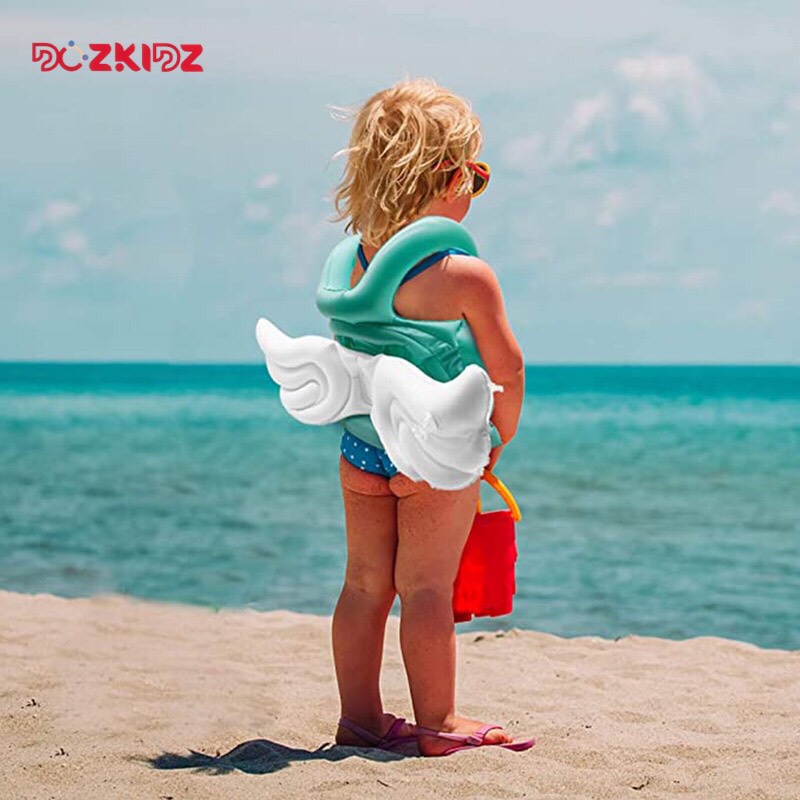Phao bơi trẻ em hình đôi cánh thiên nga cho bé size từ 2 đến 8 tuổi - DOZKIDZ