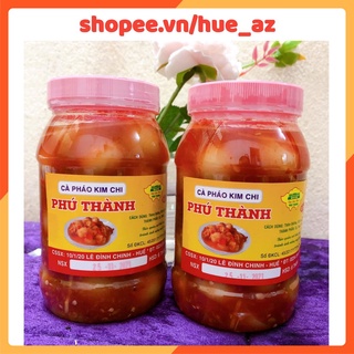 2 hủ 500gr mắm cà pháo kim chi phú thành - đặc sản huế