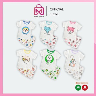 Bộ Quần Áo Trẻ Em Có Hình Động Vật Cho Bé Trai Và Bé Gái Từ 9 Đến 19Kg