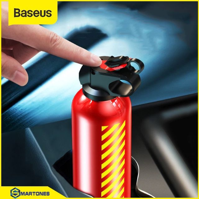 Bình chữa cháy Mini Baseus Fire-fighting Hero dạng bột 620ml sử dụng cho xe ô tô, trong nhà...