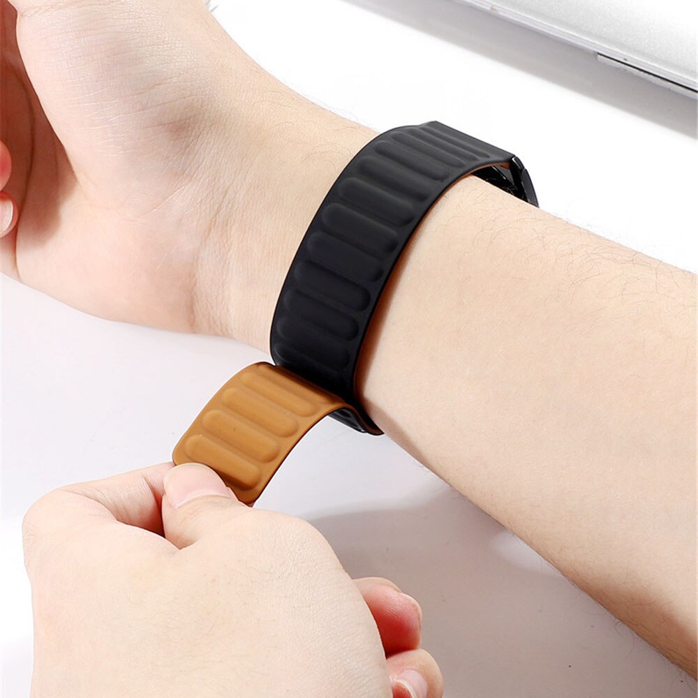 Silicone Dây Đeo Silicon Từ Tính 41mm 46mm Cho Oppo Watch Band 41mm 46mm