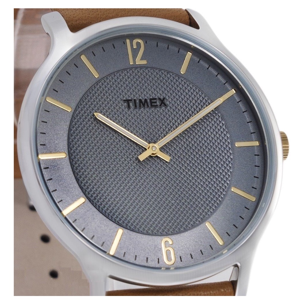 Đồng hồ Nam Timex Classic Metropolitan 40mm TW2R49700 Dây Da - Chính Hãng