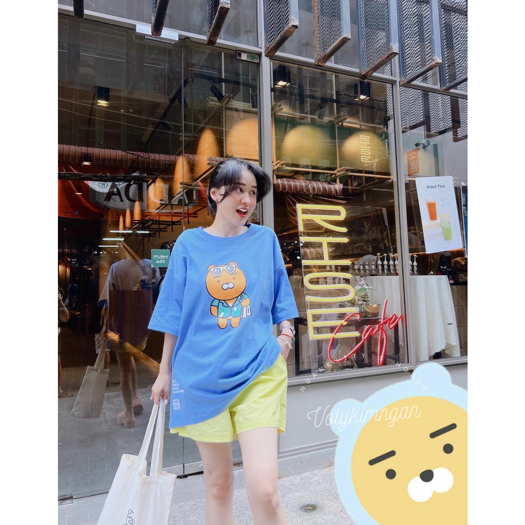 Áo Kakao summer KF-0058 xanh TL