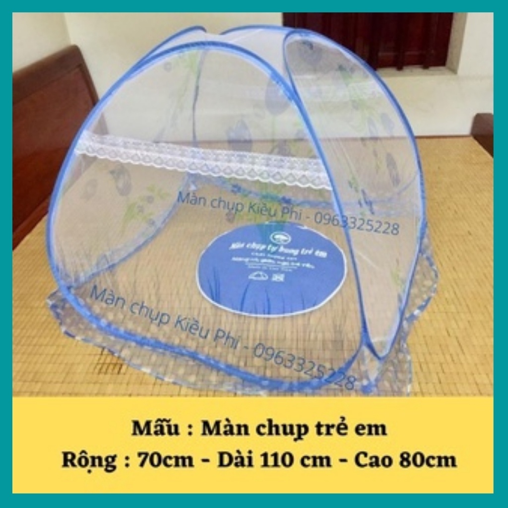 Màn chụp tự bung gấp gọn tiện dụng - mùng chụp tự bung chống muỗi đỉnh rộng cao cấp Kiều Phi