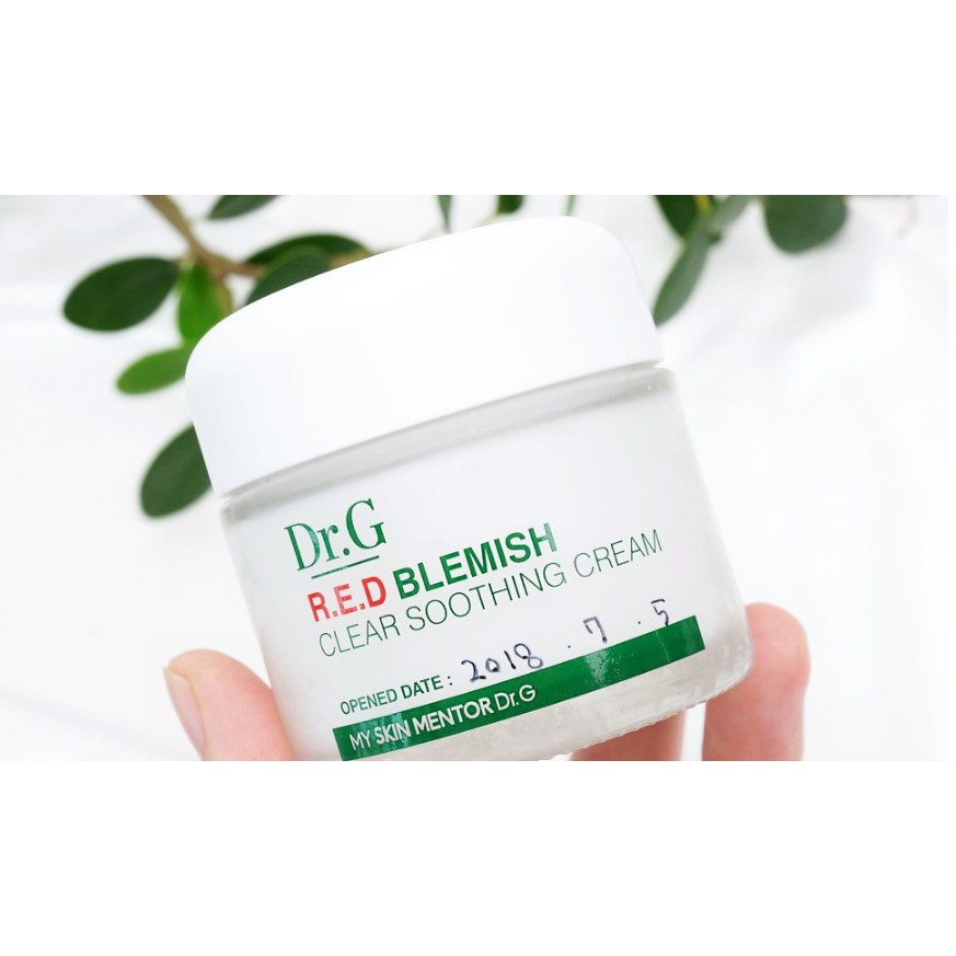 Kem dưỡng cho da dầu mụn DrG Dr.G Red Blemish cica soothing cream