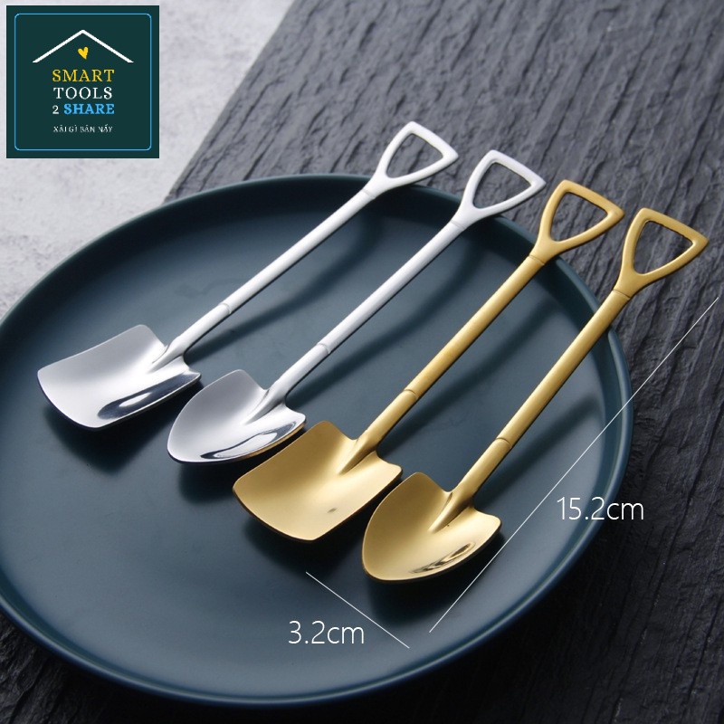 Muỗng Hình Xẻng Siêu Dễ Thương