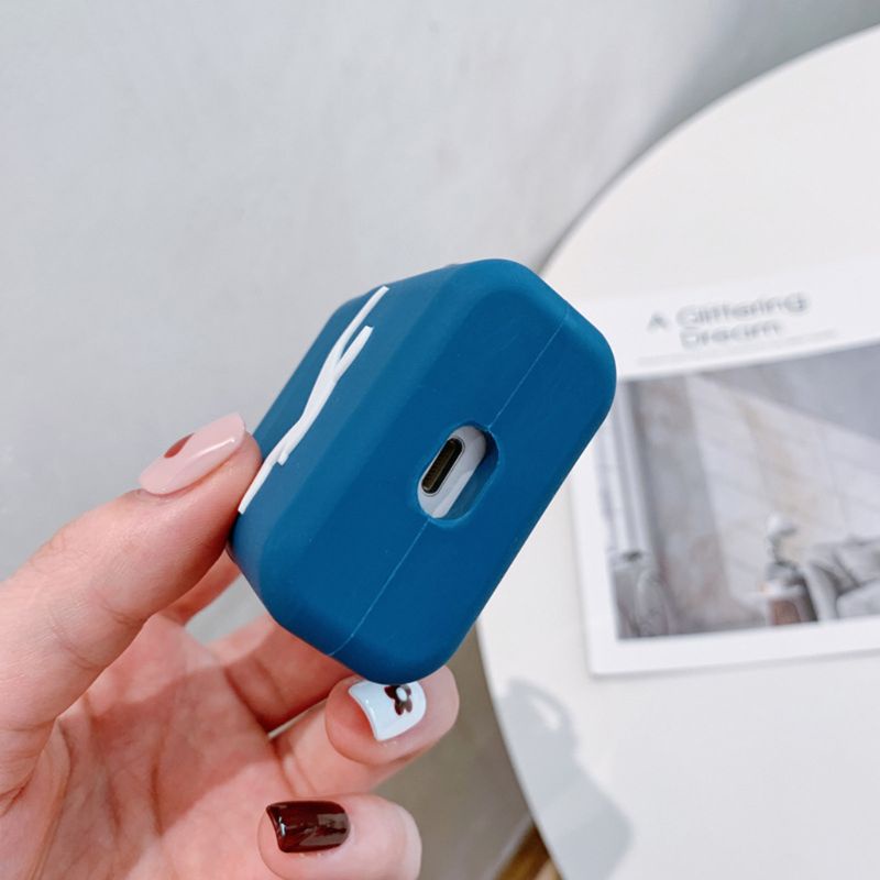 Vỏ Bọc Silicone In Họa Tiết Dành Cho Hộp Sạc Tai Nghe Airpods Ốp
