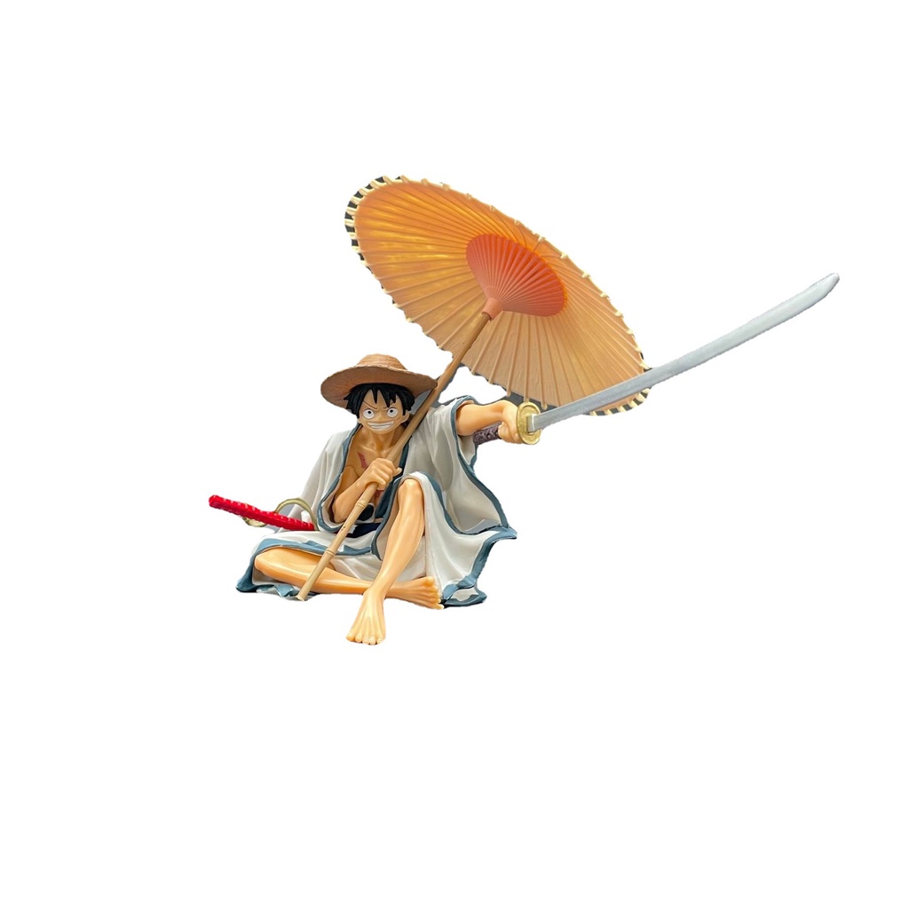 Mô Hình Nhân Vật Luffy Cầm Dù Trong Phim Hoạt Hình One Piece