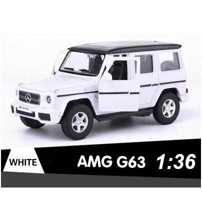 MÔ HÌNH XE Ô TÔ Merc G63 Đồ Chơi đúc Kim Loại tỷ lệ 1:36