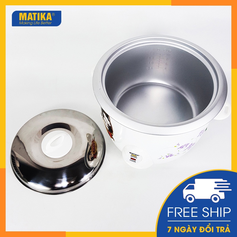 Nồi Cơm Điện MATIKA 1.8L MTK-DR18