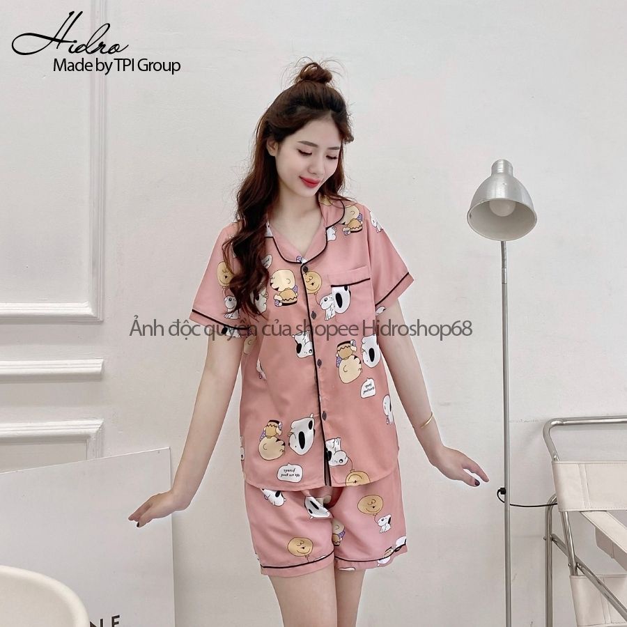 Bộ ngủ pijama tay ngắn mẫu mới nhất