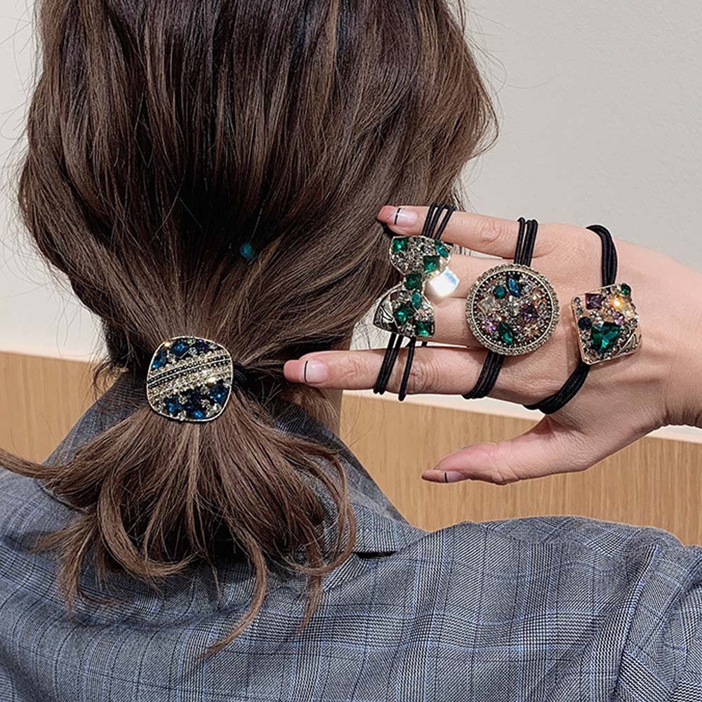 Dây cột tóc đàn hồi phong cách thời trang hàn quốc dành cho nữ