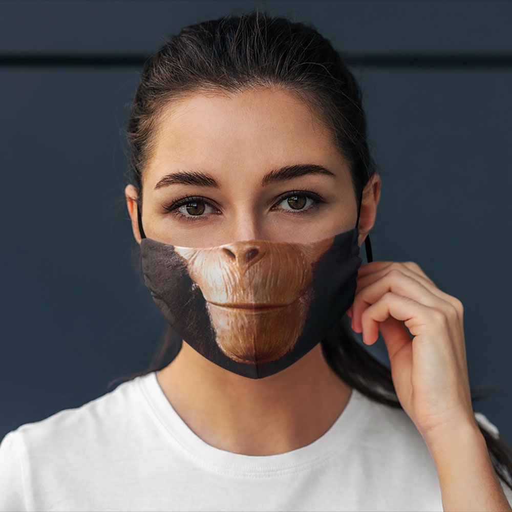 khẩu trang cho dân phượt Mặt Người_1300 CARTWELL chất liệu vải mềm 2 lớp chống nắng, phòng dịch bệnh, lọc ô nhiễm