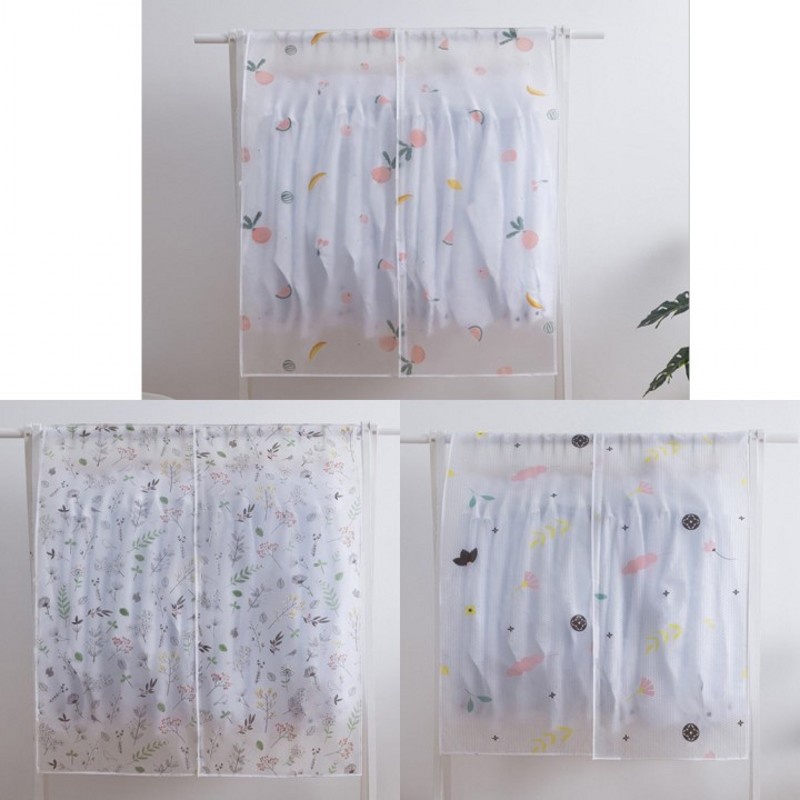 Túi Bọc Quần Áo Bảo Vệ Chống Bụi Thiết Kế Trong Suốt Họa Tiết Hoạt Hình Tiện Dụng