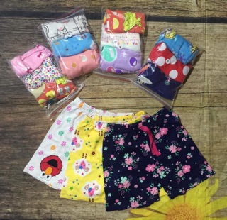 Quần đùi cotton bé trai bé gái