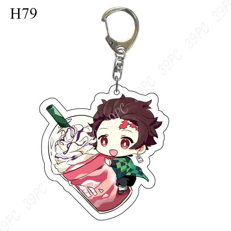 Móc Khóa / Keychain Acrylic Kimetsu no Yaiba – Thanh Gươm Diệt Quỷ - Demon Slayer (Phần 1)
