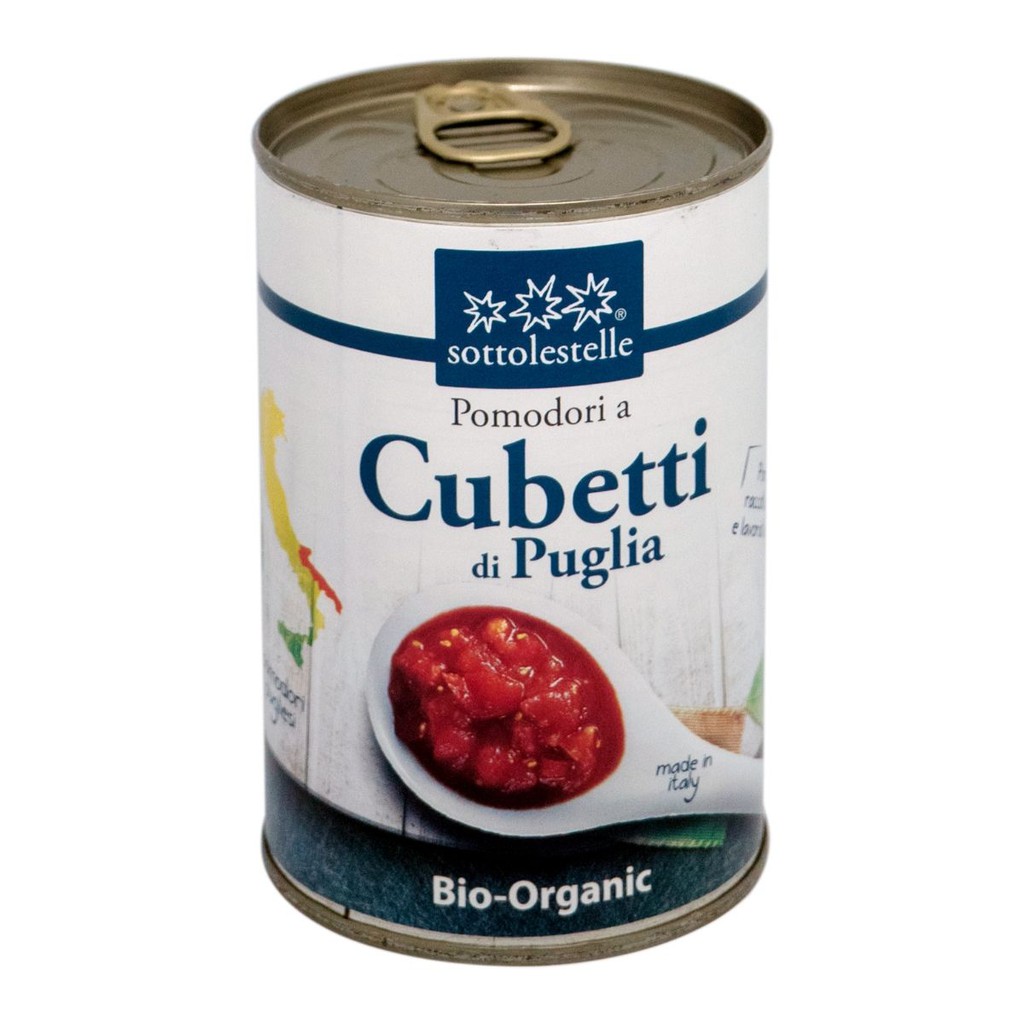 [SOTTOLESTELLE] CÀ CHUA Ý HỮU CƠ BĂM NHỎ (400g) - Organic Chopped Tomato