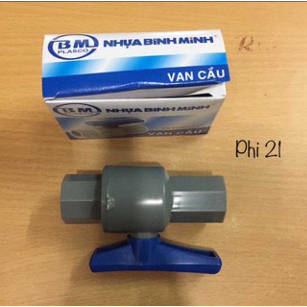 Van khóa nước Bình Minh phi 21