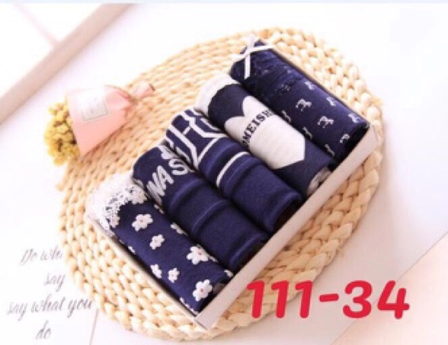 Quần lót cotton kute siêu đẹp hàng sịn hộp 5 quần nhiều mẫu đẹp | BigBuy360 - bigbuy360.vn