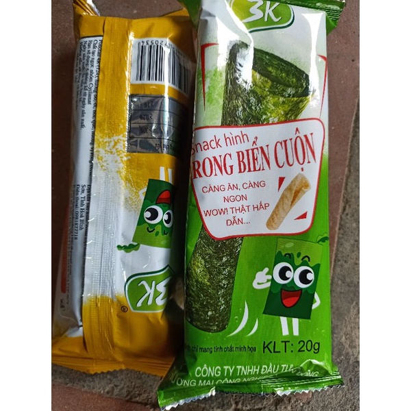 snack hình rong biển cuộn  1 gói