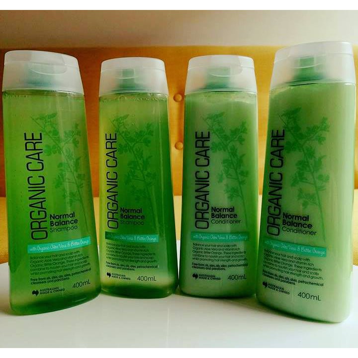 COMBO DẦU GỘI - XẢ ORGANIC CARE - 400 ml