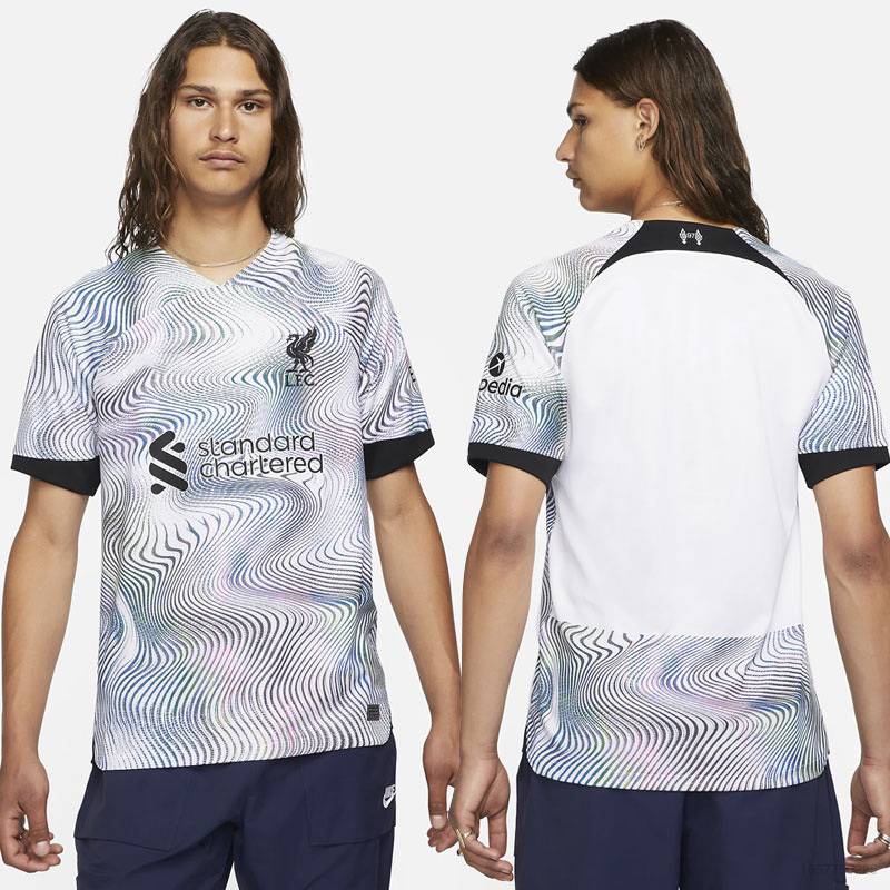 Áo Thun Bóng Đá HT1 2022-2023 Liverpool LFC Away Phiên Bản TH1