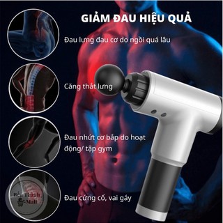 💥FullBox💥 Máy Massage Toàn Thân 4 Đầu 6 Chế Độ Fascial V3 trị nhức mỏi vai gáy,đau giãn căng cơ - Bảo hành 6 tháng