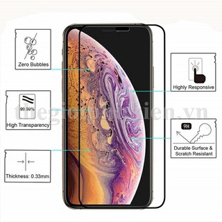 Cường lực iphone Xsmax 10D full màn hình
