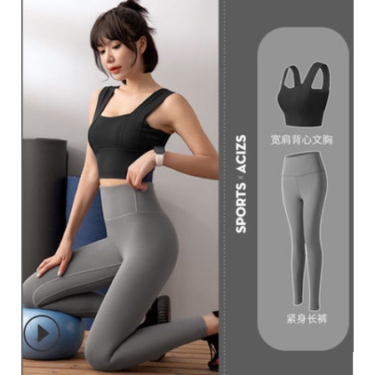 Áo bra tập gym ,yoga kiểu cúp ngực croptop ôm cổ vuông 2 dây bản to dáng thể thao hàng cao cấp M21