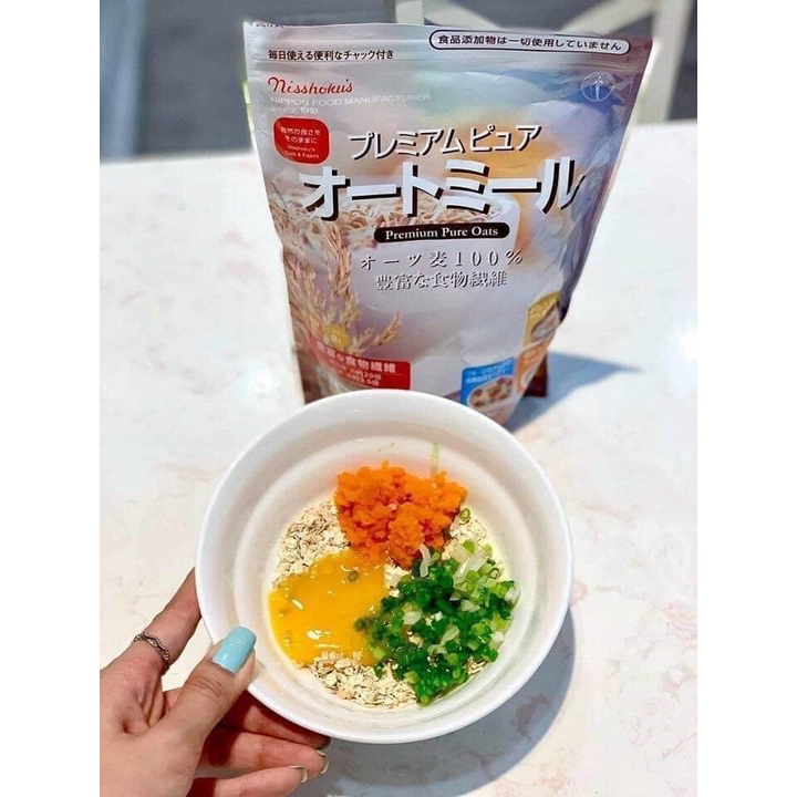 Yến mạch cho bé ăn dặm hữu cơ Nhật Bản Hokkaido 300gr