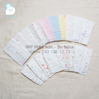 Set 5 khăn sữa Nous hành tinh