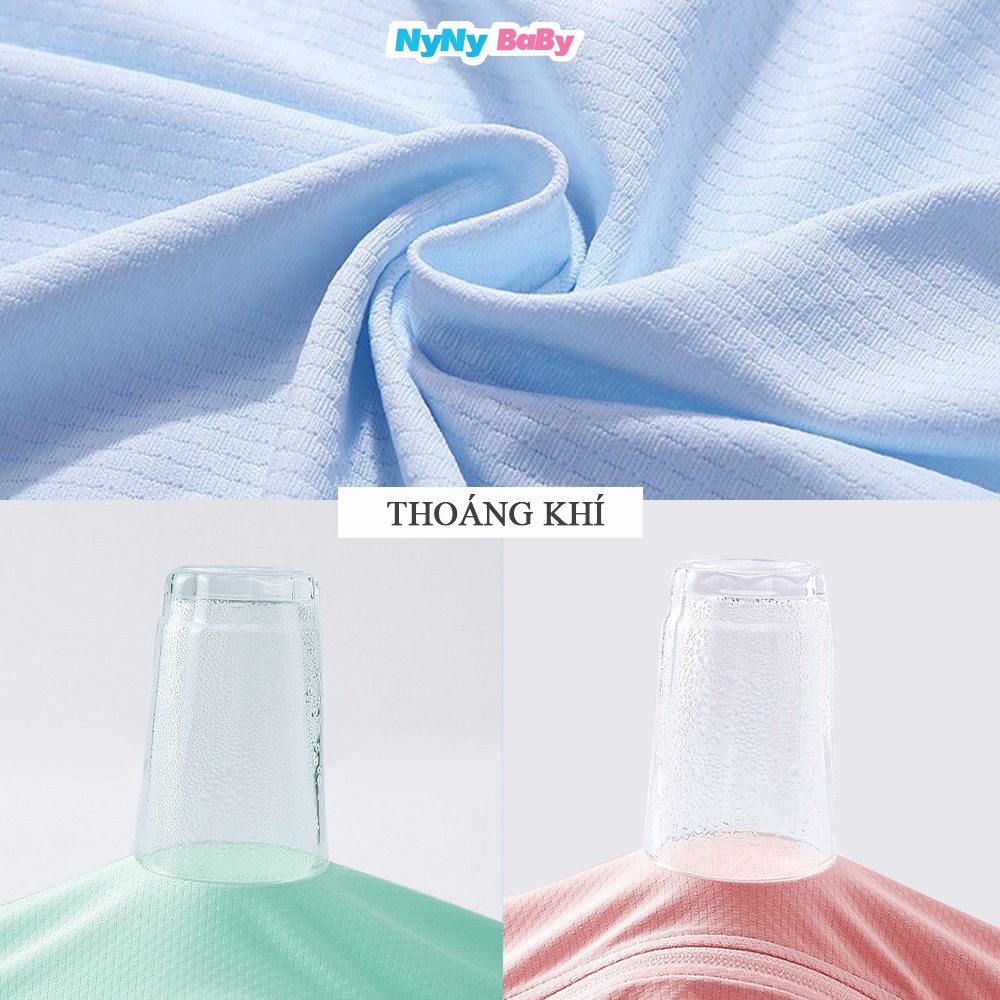 Áo Khoác Chống Nắng Cao Cấp Cho Bé Nyny Baby Chống Bụi Gió Và Tia Uv Vải Điều Hòa Chính Phẩm Từ 8 - 24 Kg