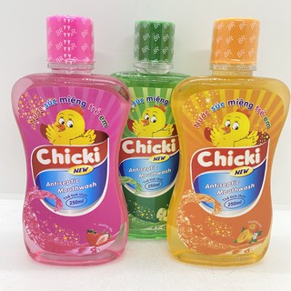 Nước súc miệng Chicki chai 250ml