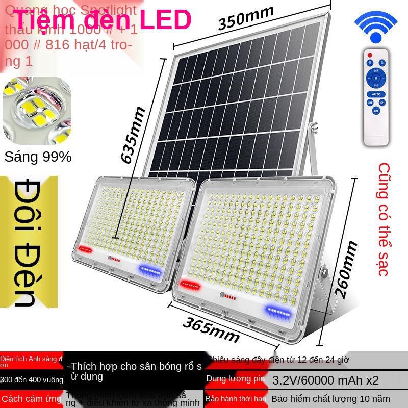 Đèn sân vườn năng lượng mặt trời 1000 watt giám sát trong nhà ba 100w ánh sáng ngoài tạo ra 300