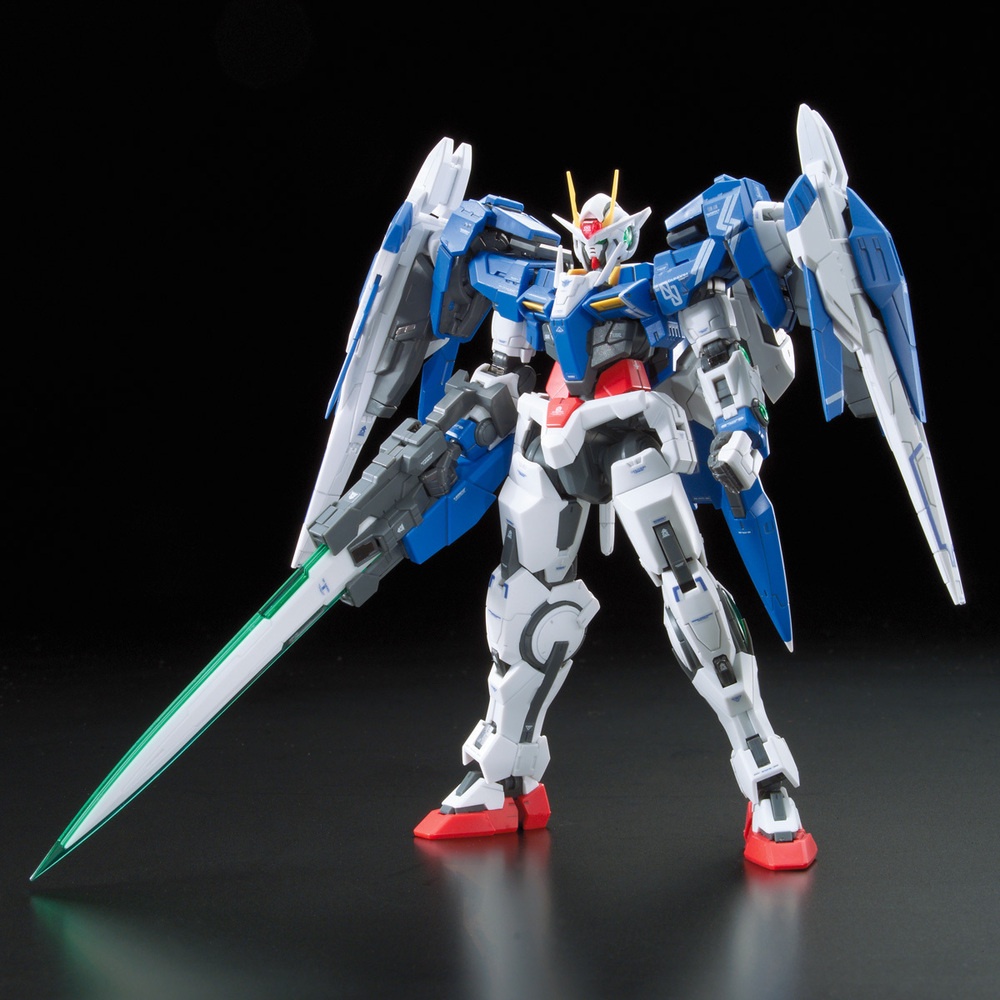 [Mã LIFE0503TOYS1 giảm 10% đơn 150k] Mô Hình Gundam RG 00 Raiser GN-0000+GNR-010 Bandai 1/144 Đồ Chơi Lắp Ráp Anime Nhật