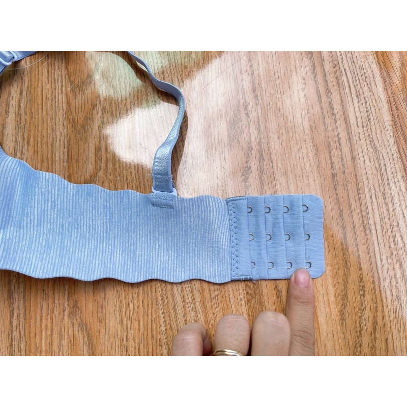 Áo Lót Nữ Su Đúc Không Gọng Nâng Ngực Bàn Tay, Quả Chéo, Họa Tiết Hình Lá