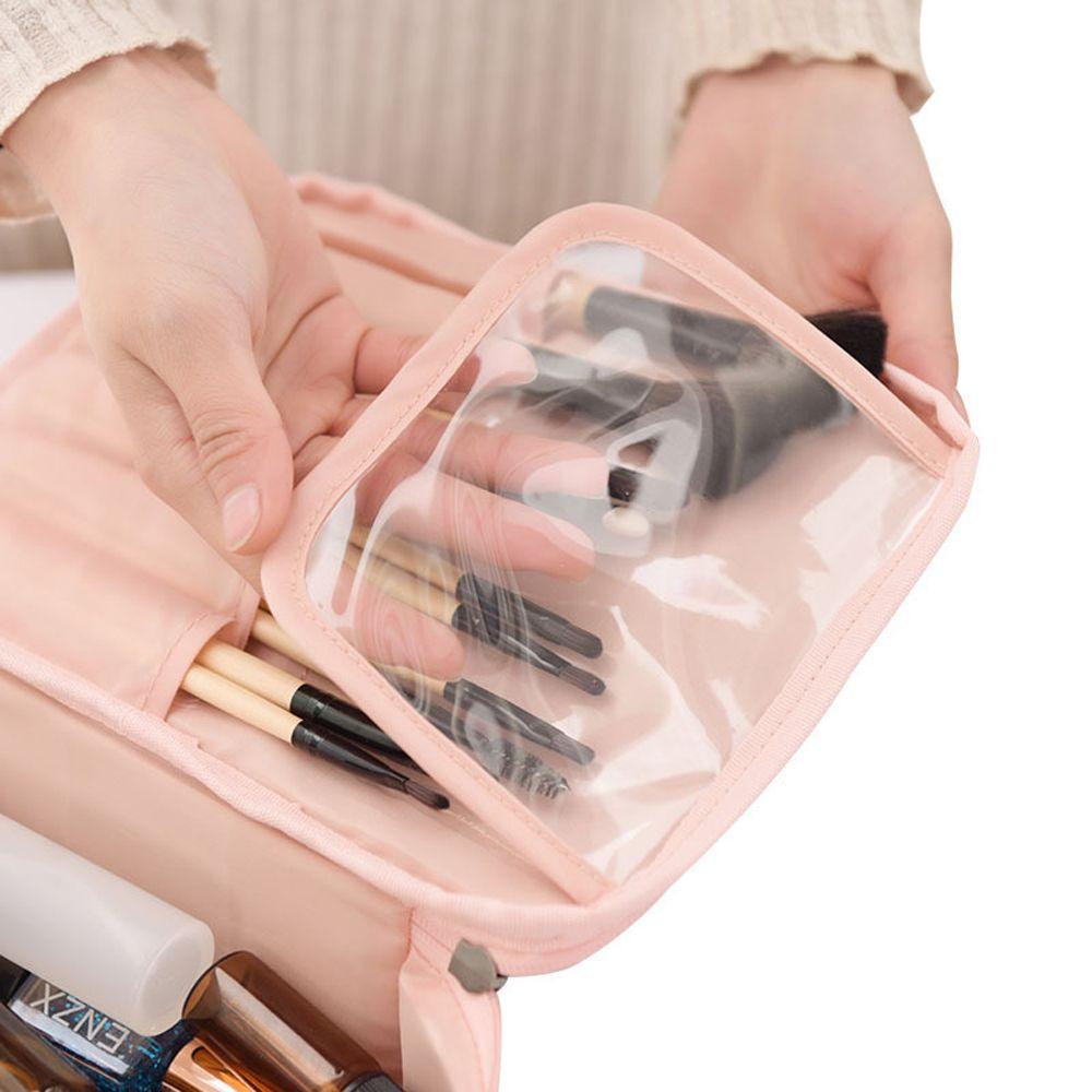 Túi Đựng Mỹ Phẩm Đa Năng Chống Thấm Nước Có Khóa Kéo Tiện Dụng
